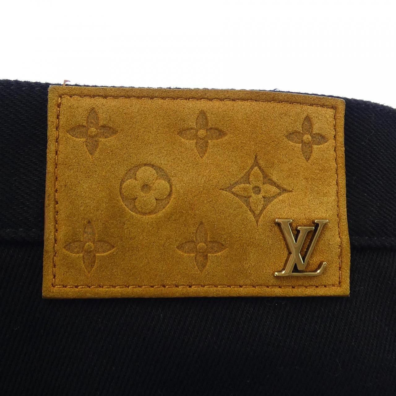 Louis Vuitton Monogram Details Luca Penta Denim Pants Jeans — view 7
