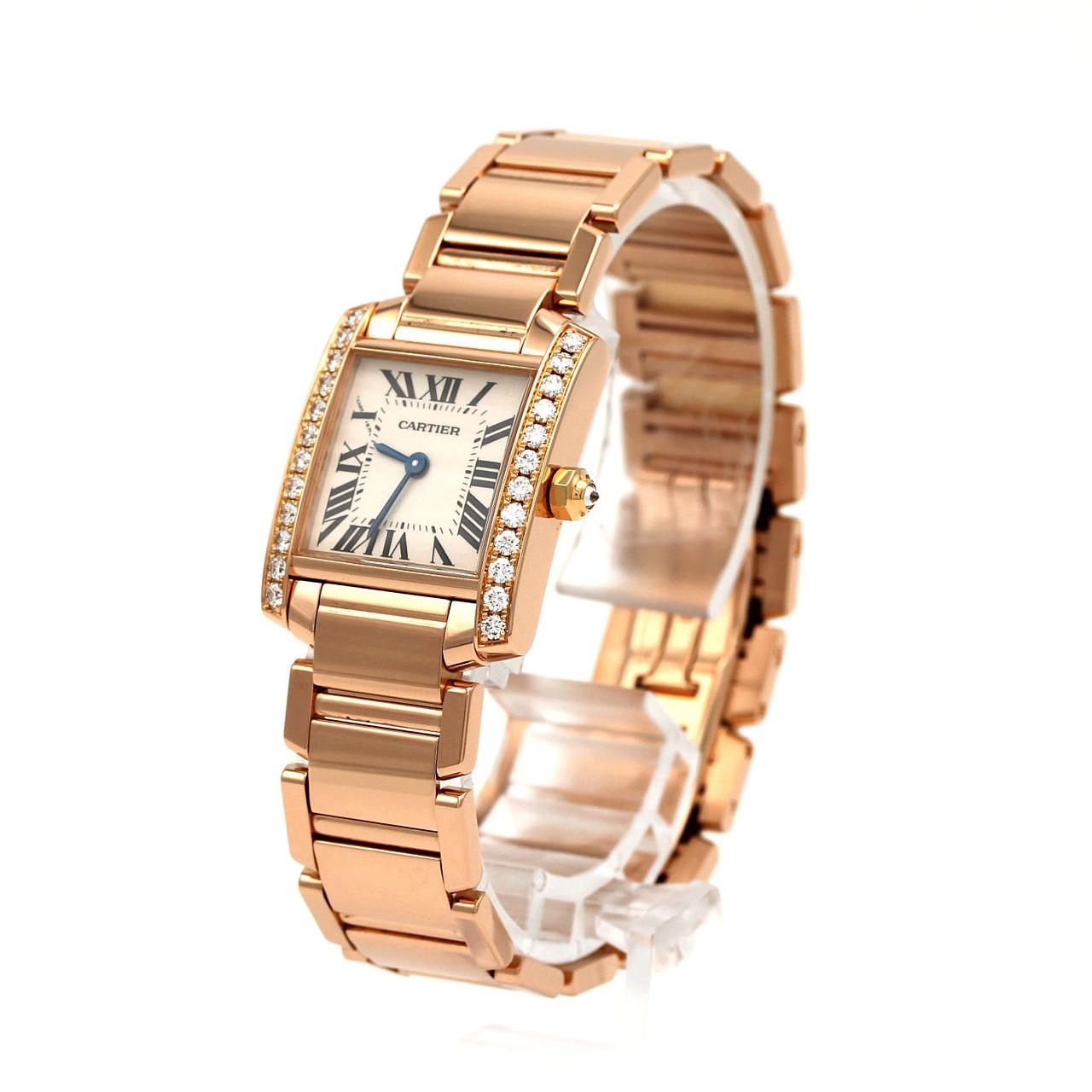 Cartier Tank Francaise SM PG D Pg Rg Quartz — view 2