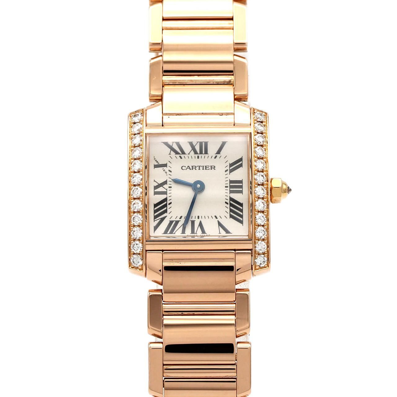 Cartier Tank Francaise SM PG D Pg Rg Quartz
