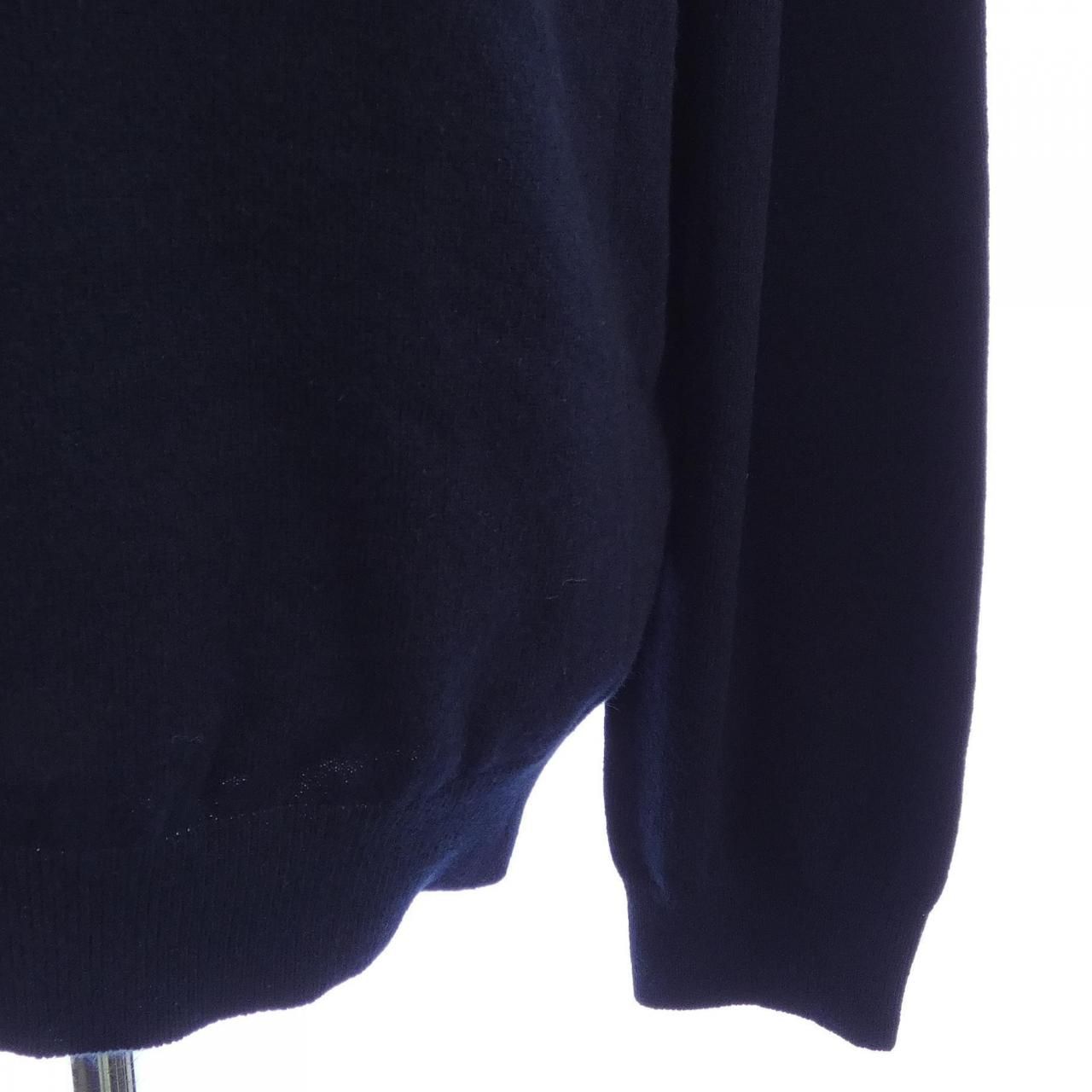 Louis Vuitton Intarsia Jacquard Graphic Cashmere Neck Knit Sweater — view 7