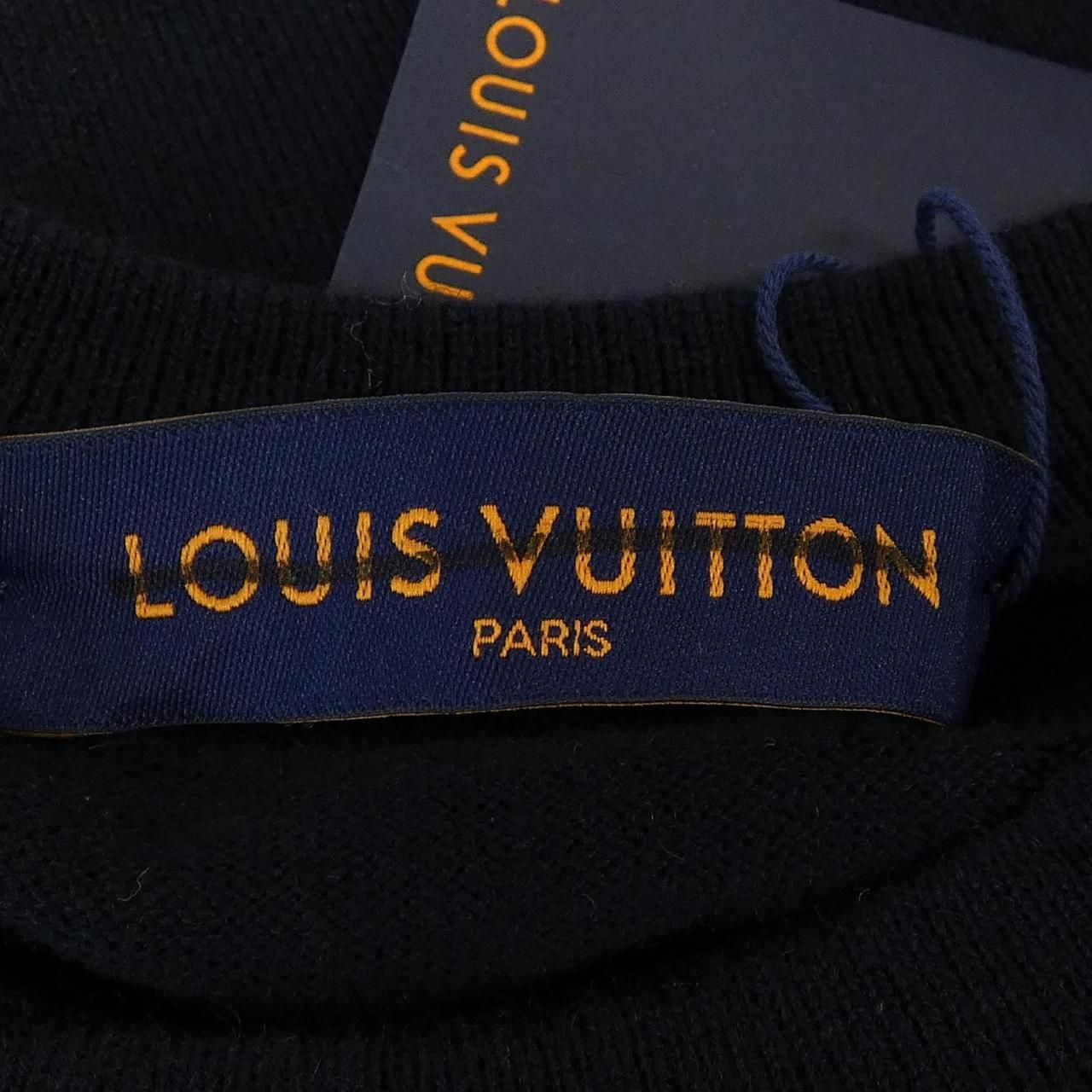 Louis Vuitton Intarsia Jacquard Graphic Cashmere Neck Knit Sweater — view 5