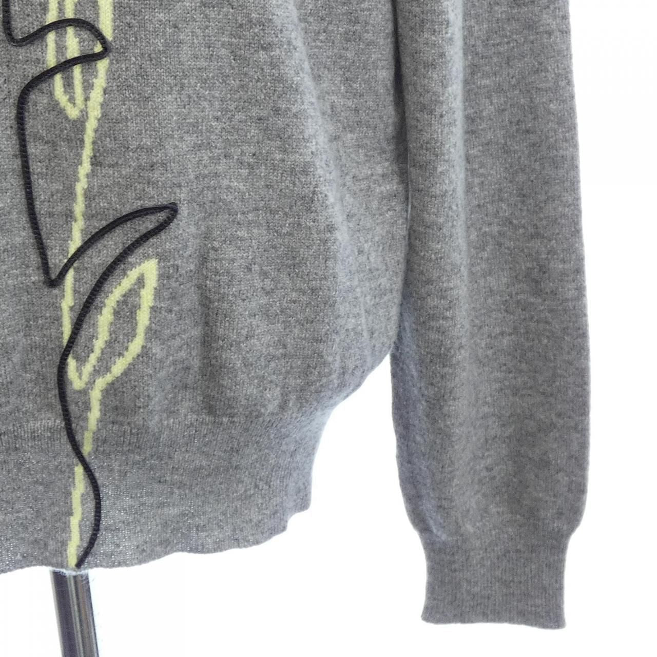 Hermes Knit Sweater Gray — view 6