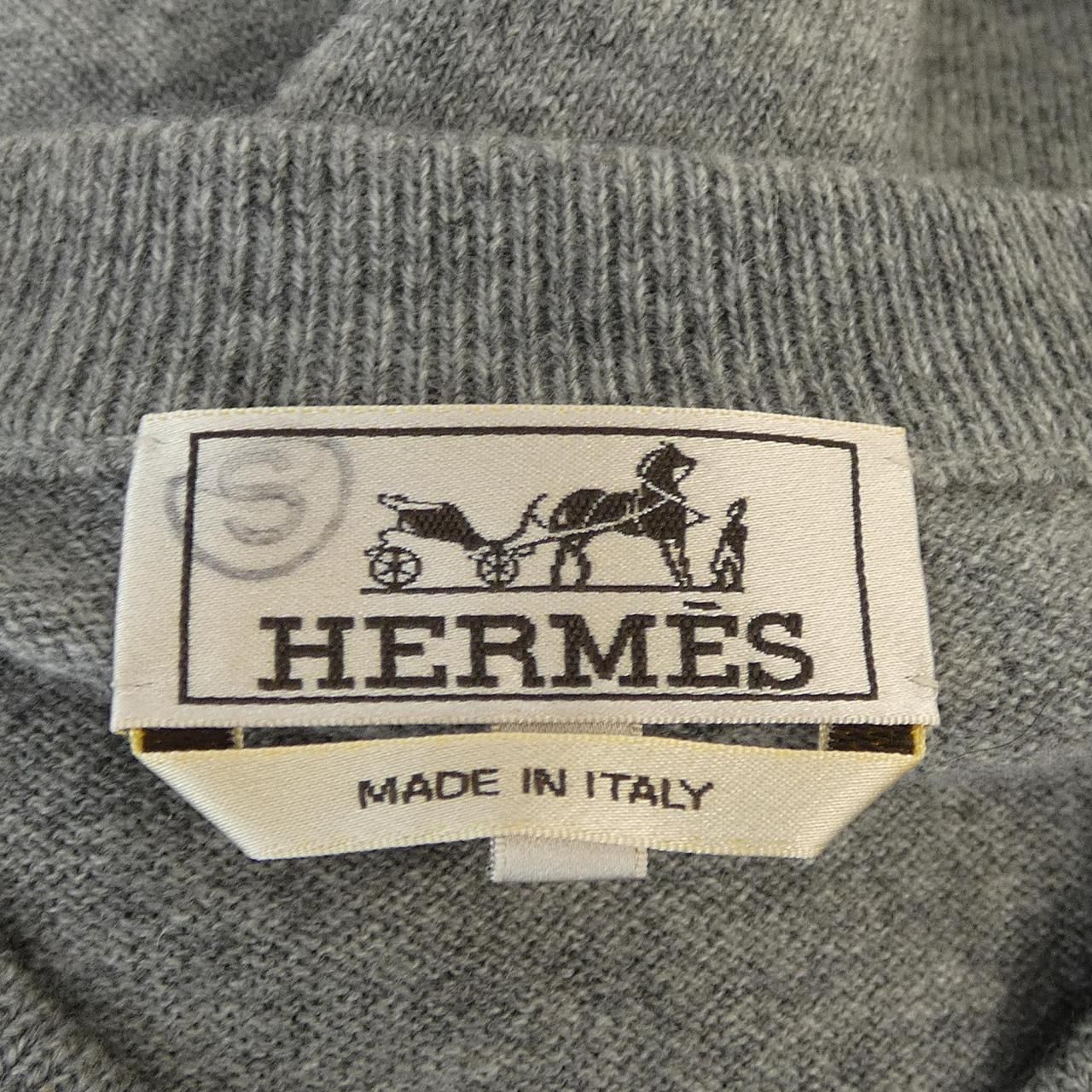 Hermes Knit Sweater Gray — view 4