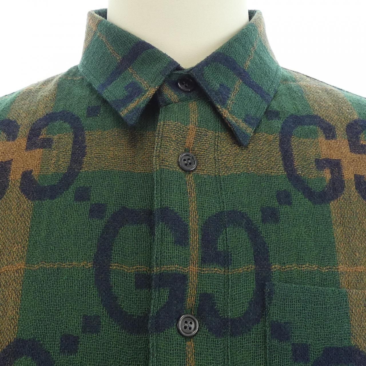 Gucci GG Pattern Zakzj Shirt — view 5