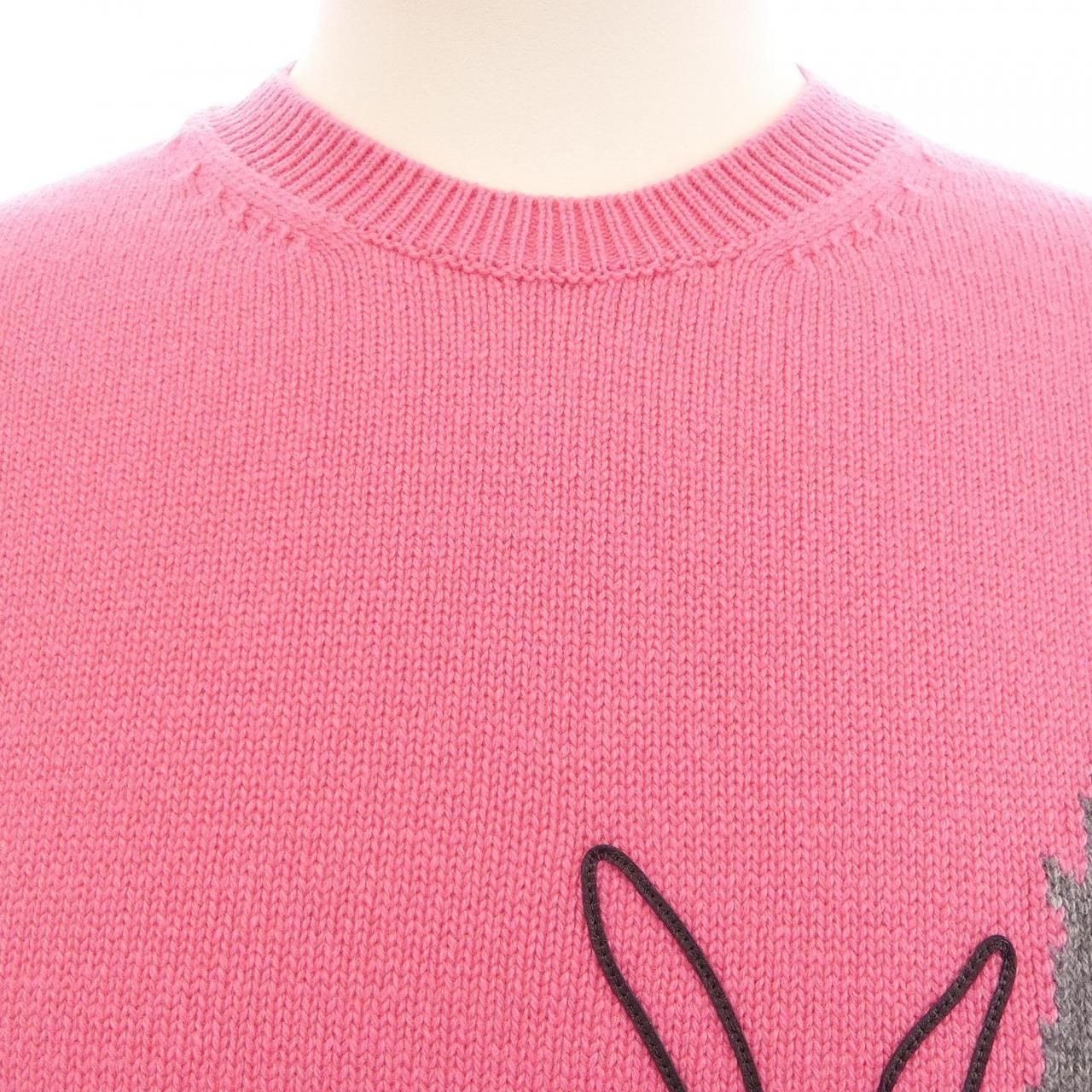 Hermes Knit Sweater Pink — view 5