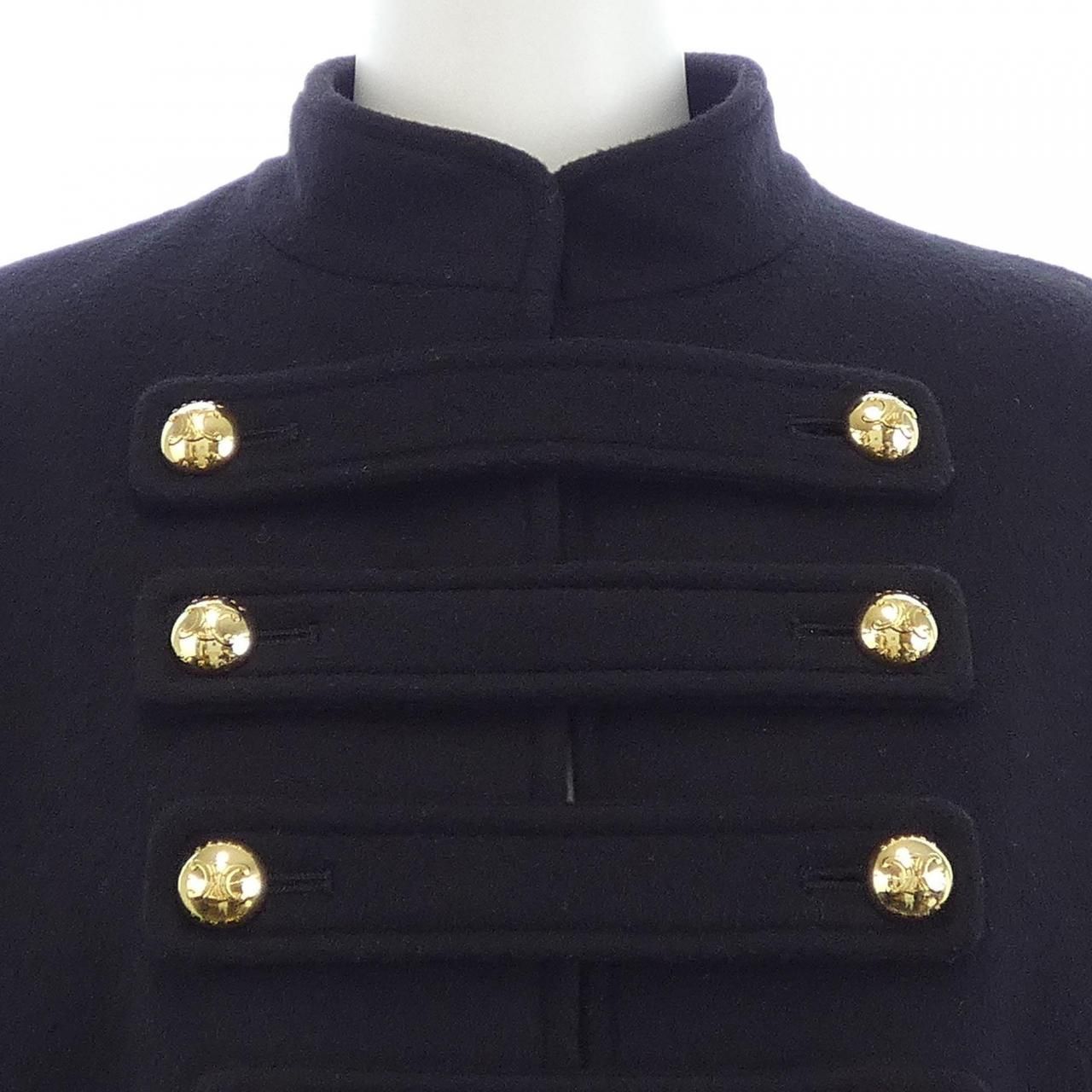 Celine Triomphe Cape & Ponchos Black — view 5