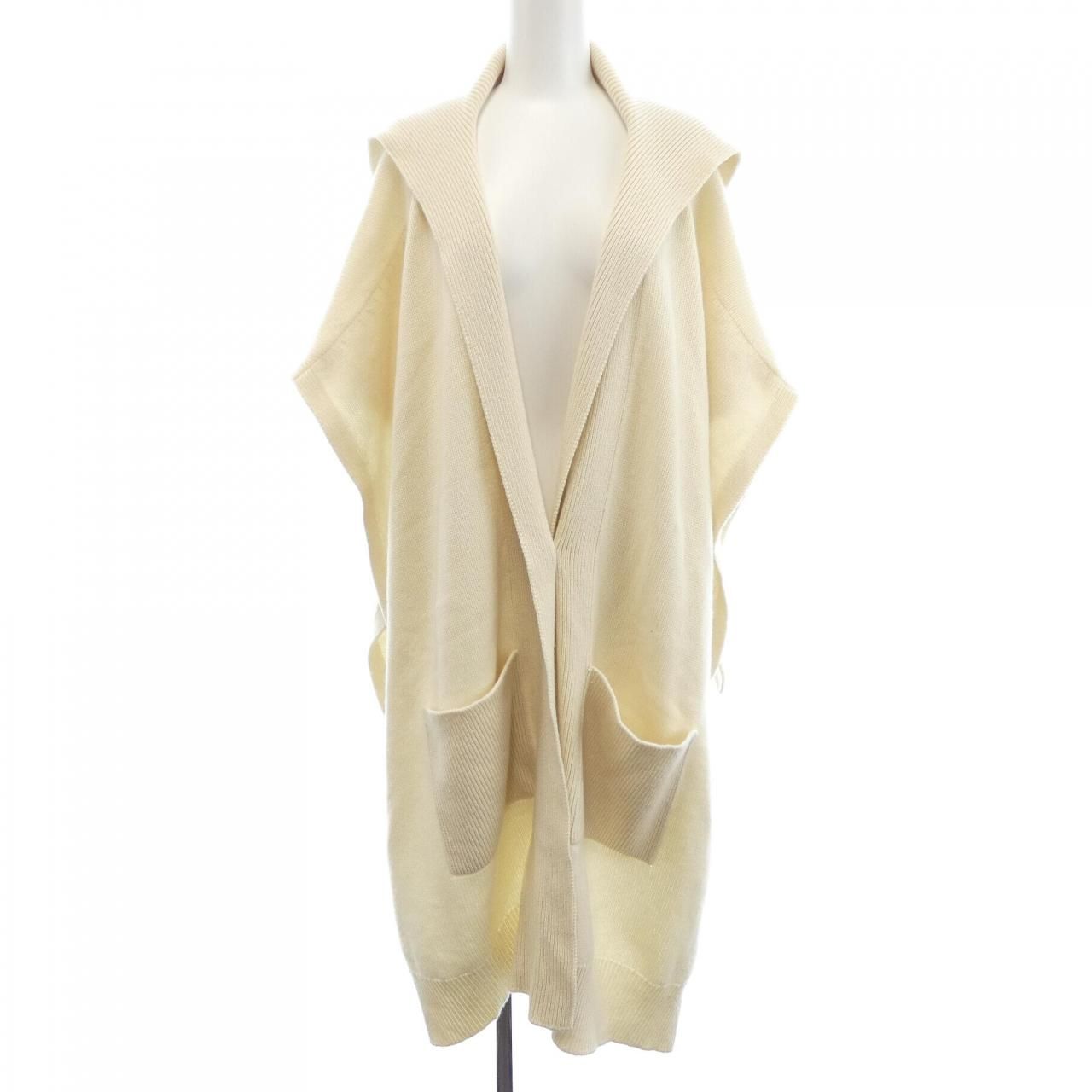 Hermes Long Vest Beige