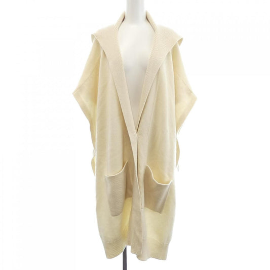 Hermes Long Vest Beige
