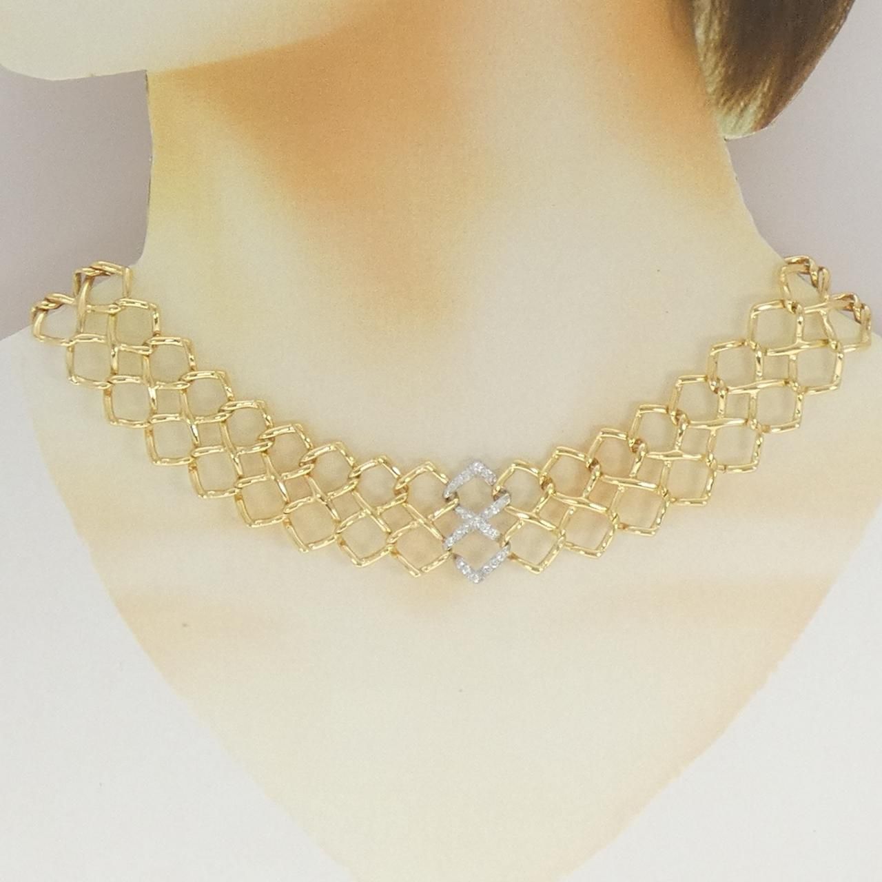 Tiffany & Co Vintage Diamond Necklace — view 6