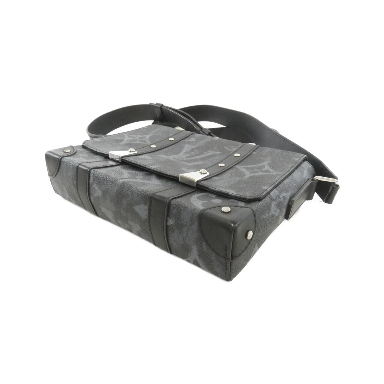 Louis Vuitton Monogram Pastel Noir Trunk Messenger — view 3