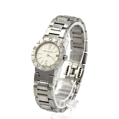 Bvlgari SS Quartz Watch White — view 2