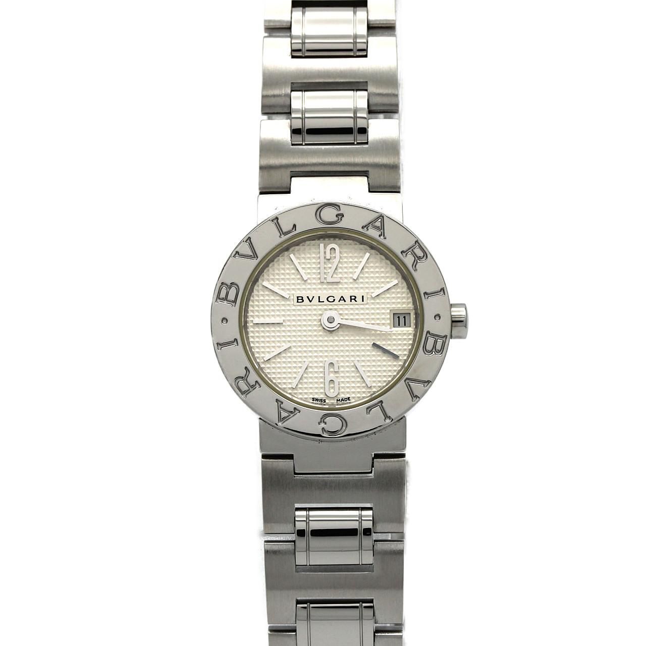 Bvlgari SS Quartz Watch White