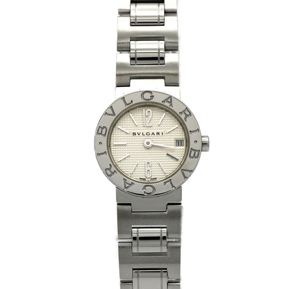 Bvlgari SS Quartz Watch White