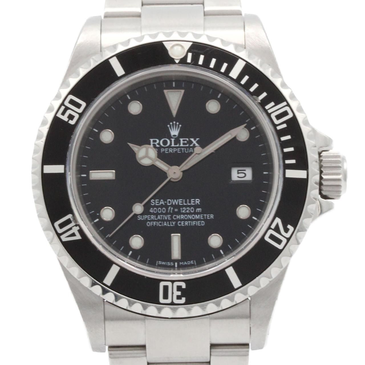 Rolex Sea SS Automatic Winding M Number Watch
