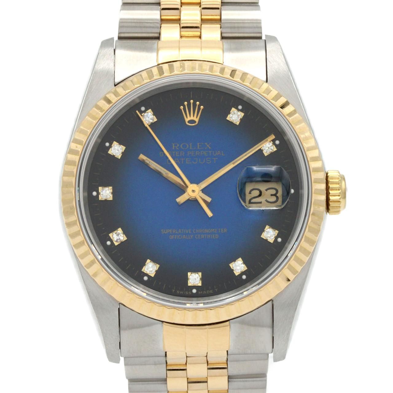 Rolex Datejust Automatic Winding Number Watch