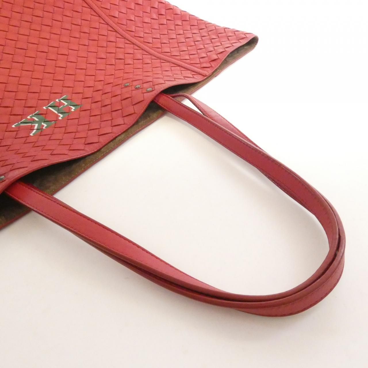 Bottega Veneta Bag Handbag Red — view 6