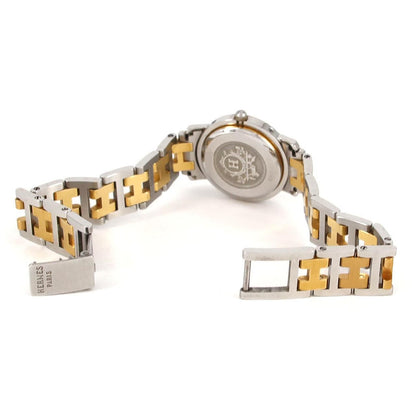 Hermes Clipper Quartz Watch White — view 6