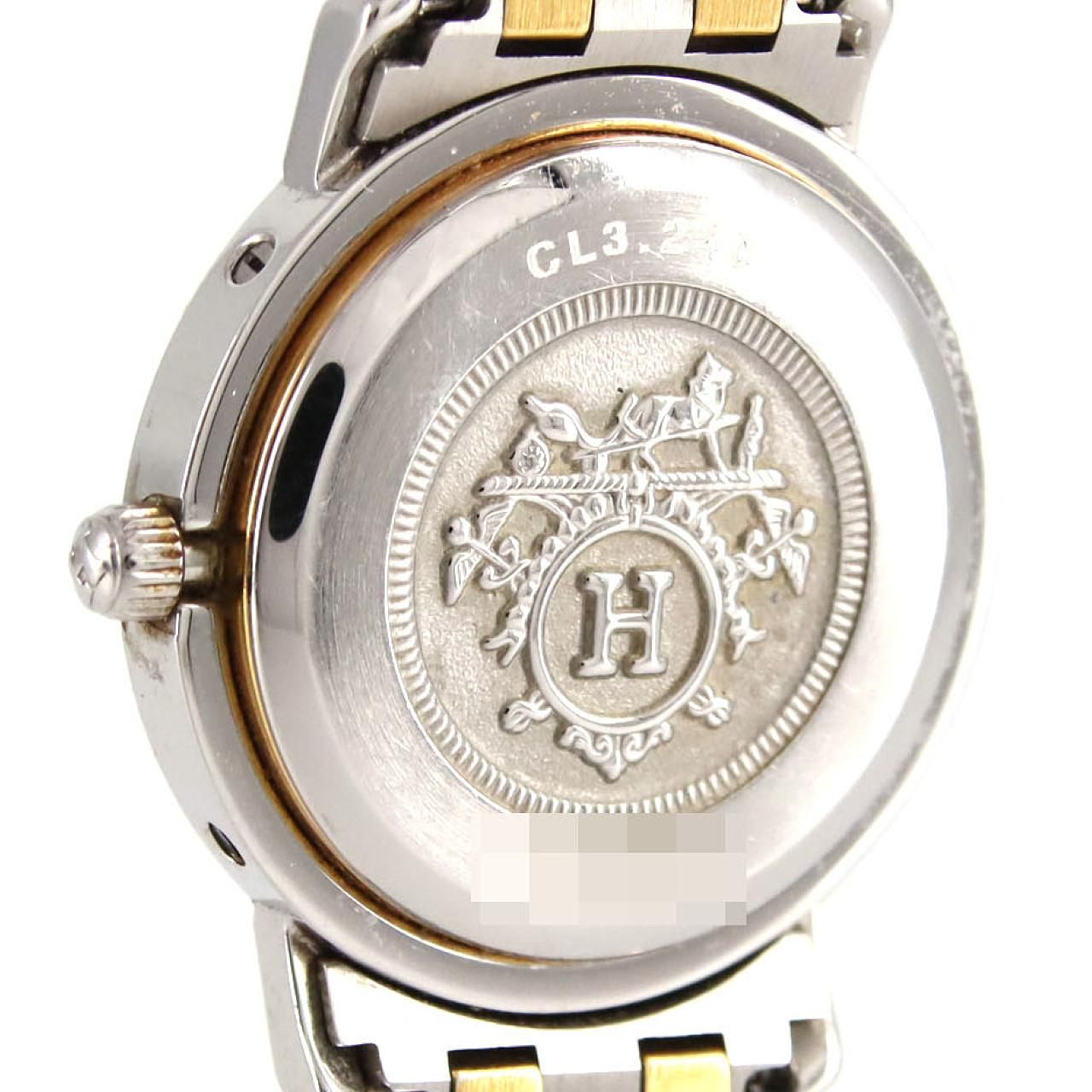 Hermes Clipper Quartz Watch White — view 5