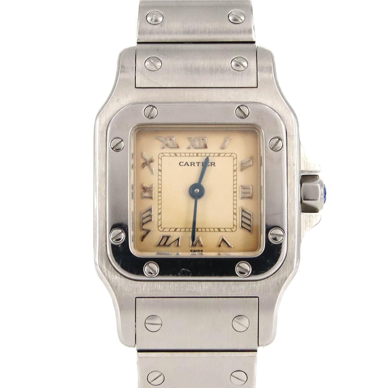 Cartier Santos Galbe SM SS Quartz