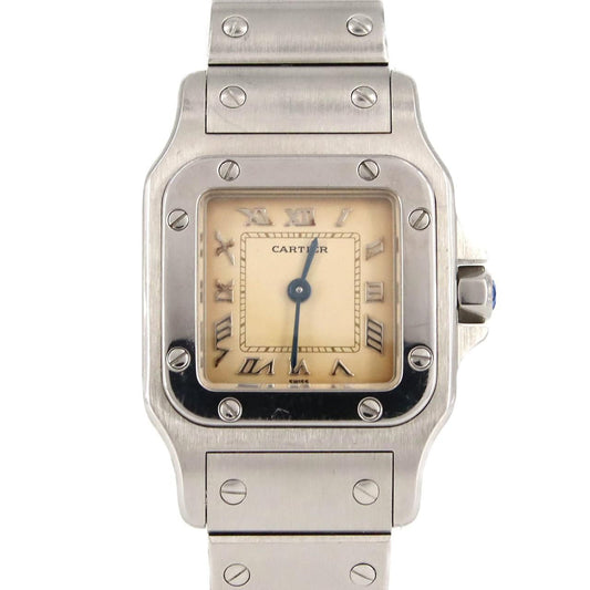 Cartier Santos Galbe SM SS Quartz