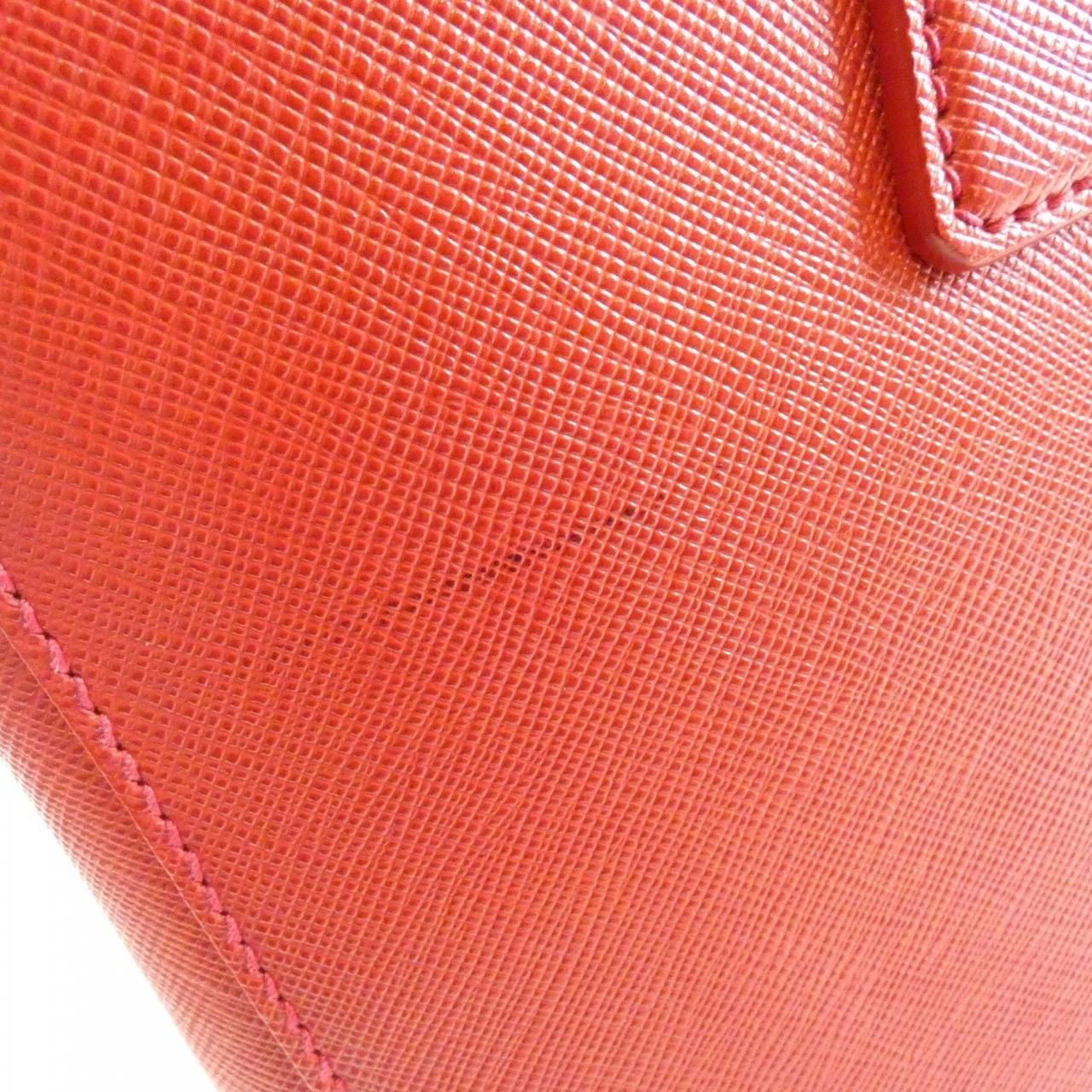 Prada Bag Handbag Red — view 4