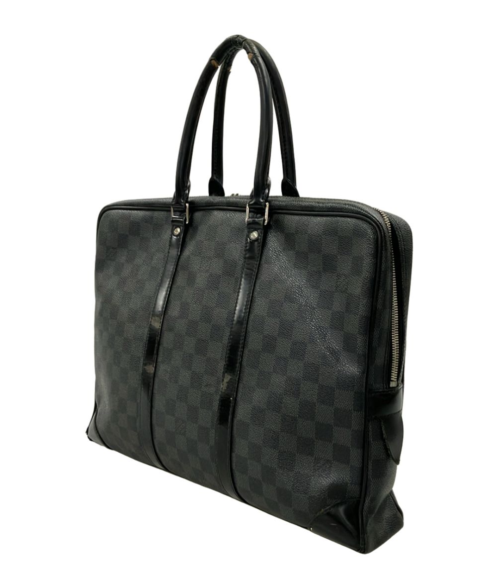 Louis Vuitton Handbag Business Bag Porte Documents Voyage Damier Graphite — view 3