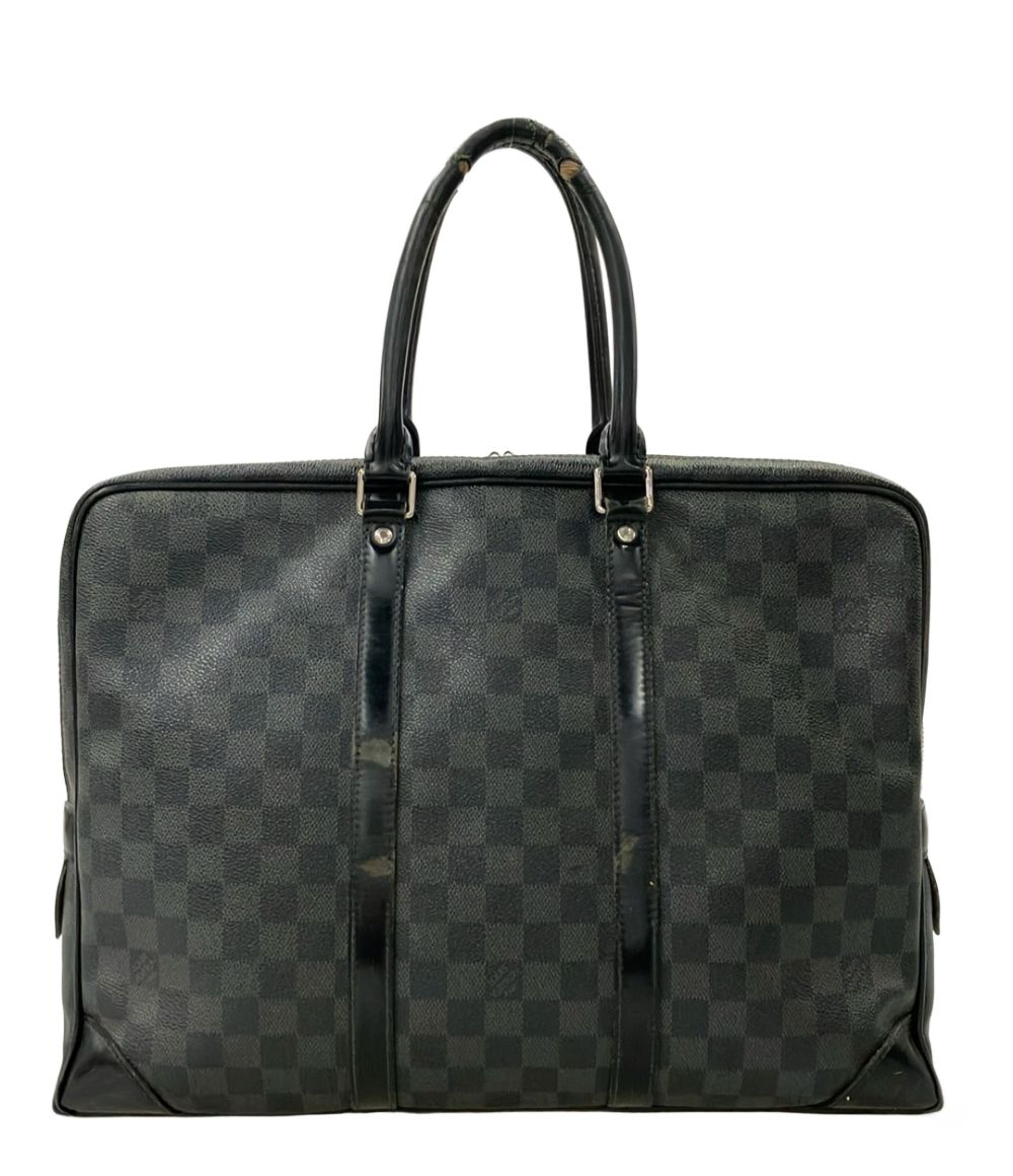 Louis Vuitton Handbag Business Bag Porte Documents Voyage Damier Graphite — view 2