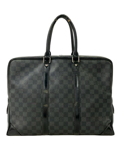 Louis Vuitton Handbag Business Bag Porte Documents Voyage Damier Graphite — view 2
