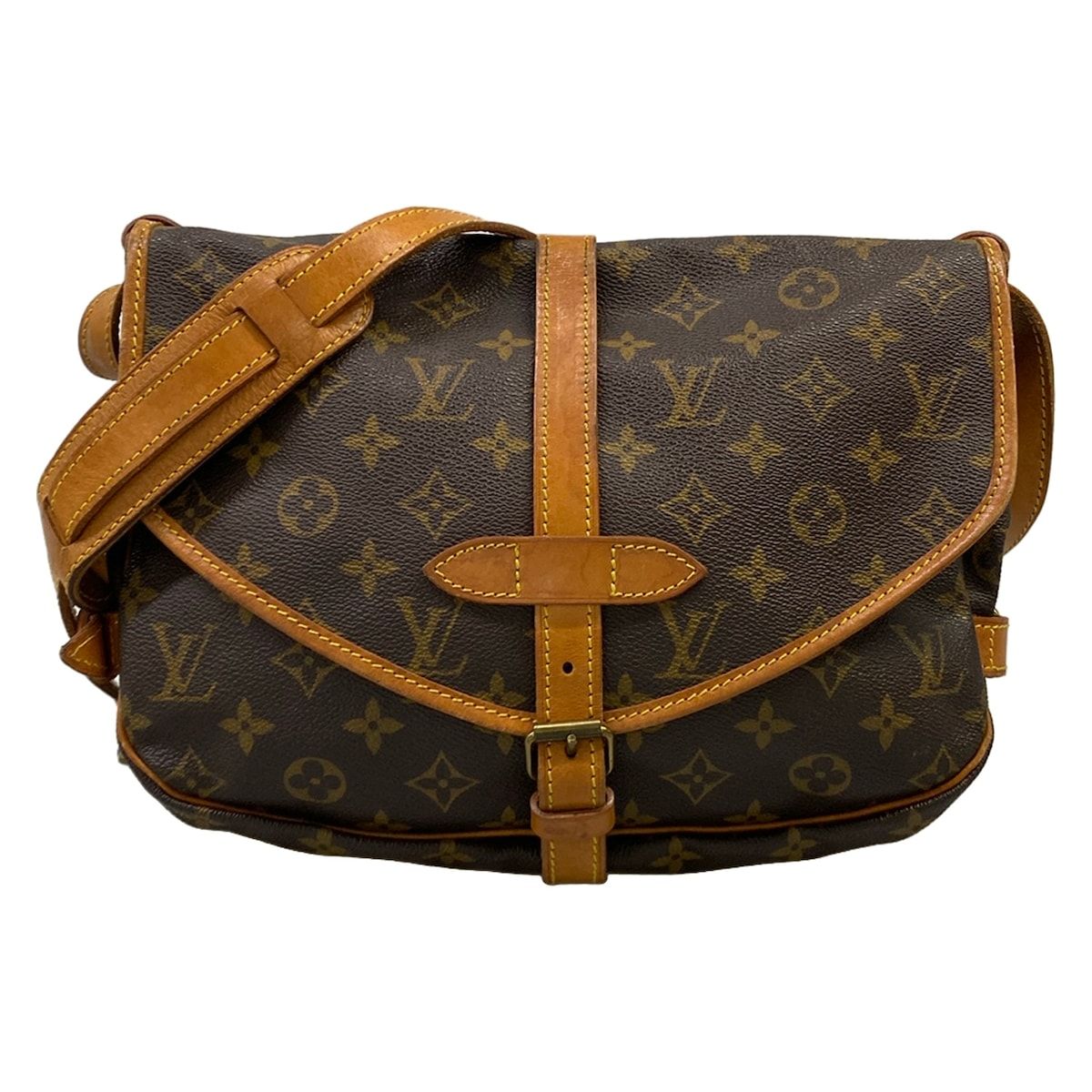 Louis Vuitton Shoulder Bag Monogram Saumur 30