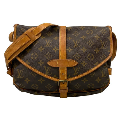Louis Vuitton Shoulder Bag Monogram Saumur 30