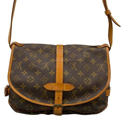 Louis Vuitton Shoulder Bag Monogram Saumur 30 — view 3