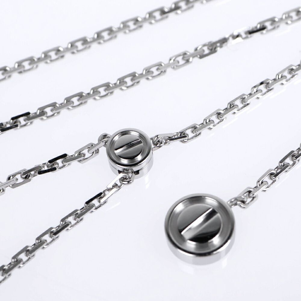 Cartier Love Pastille Necklace 18k White Gold Pendant — view 7