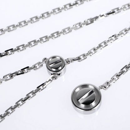 Cartier Love Pastille Necklace 18k White Gold Pendant — view 7
