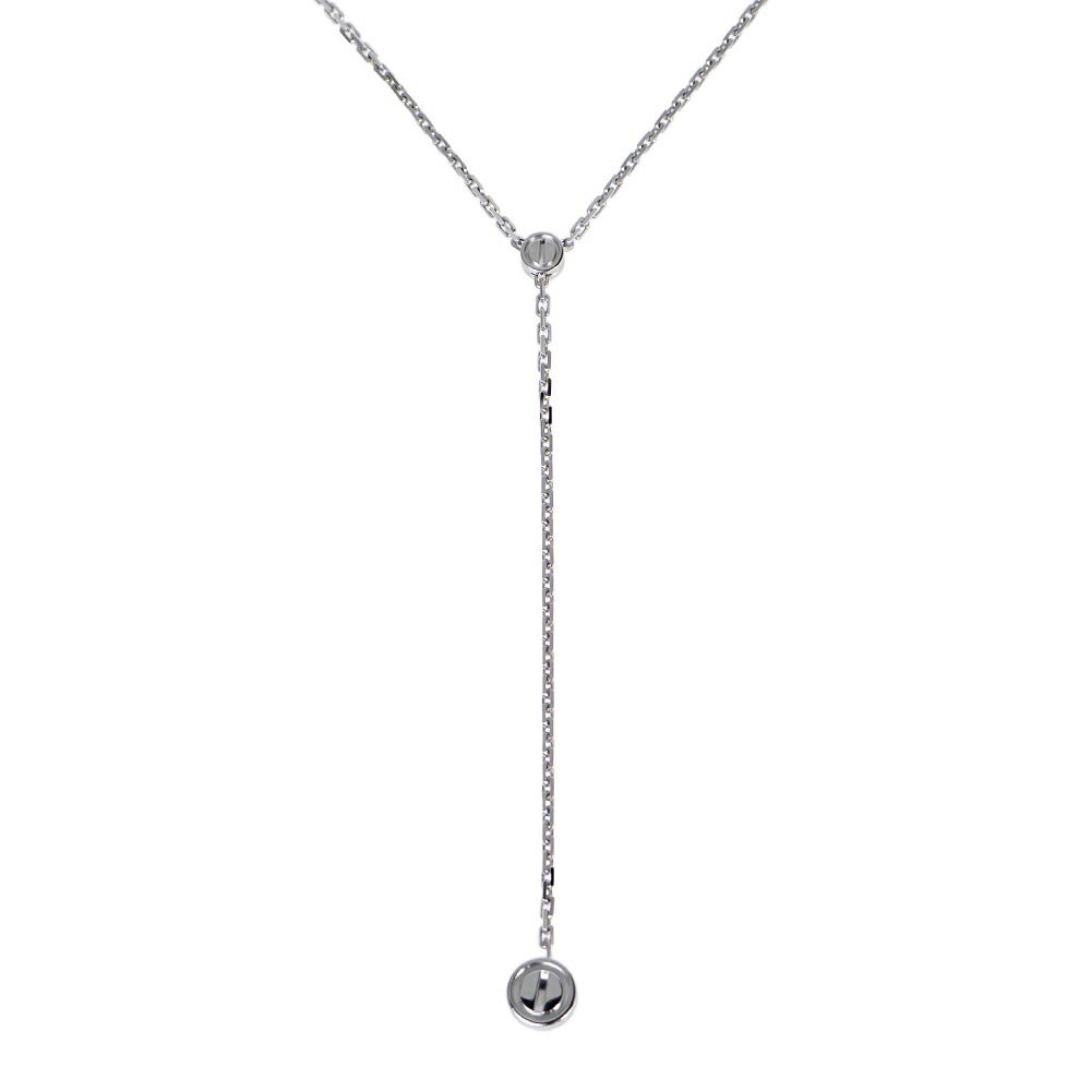 Cartier Love Pastille Necklace 18k White Gold Pendant