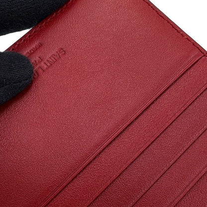 Saint Laurent Paris Bifold Wallet East Waist Patent Leather — view 6