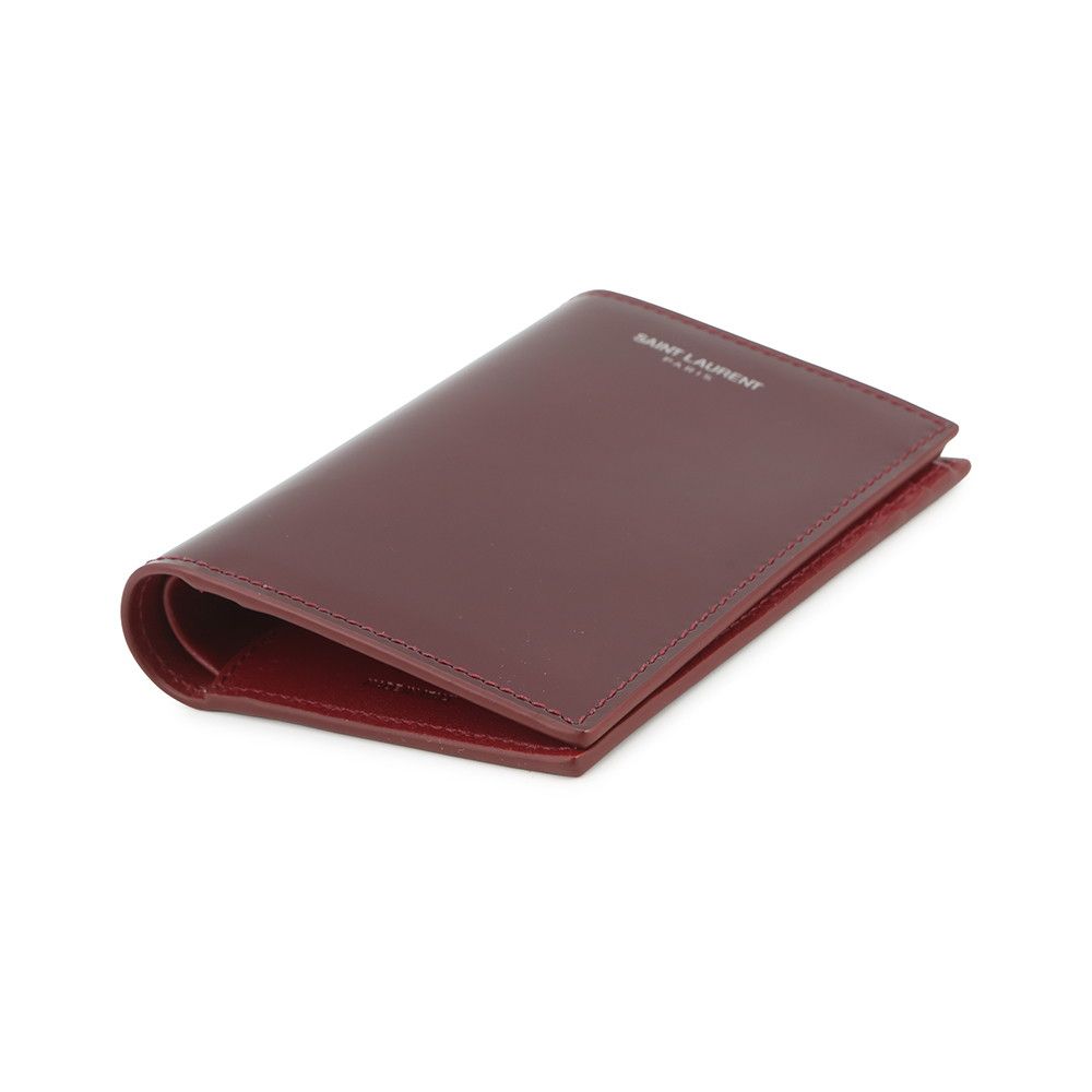Saint Laurent Paris Bifold Wallet Cles Git Card Patent Leather — view 2