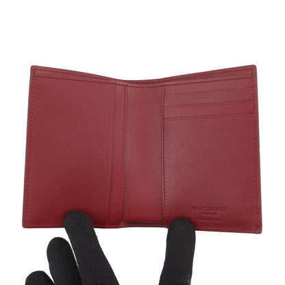 Saint Laurent Paris Bifold Wallet Cles Git Card Patent Leather — view 4