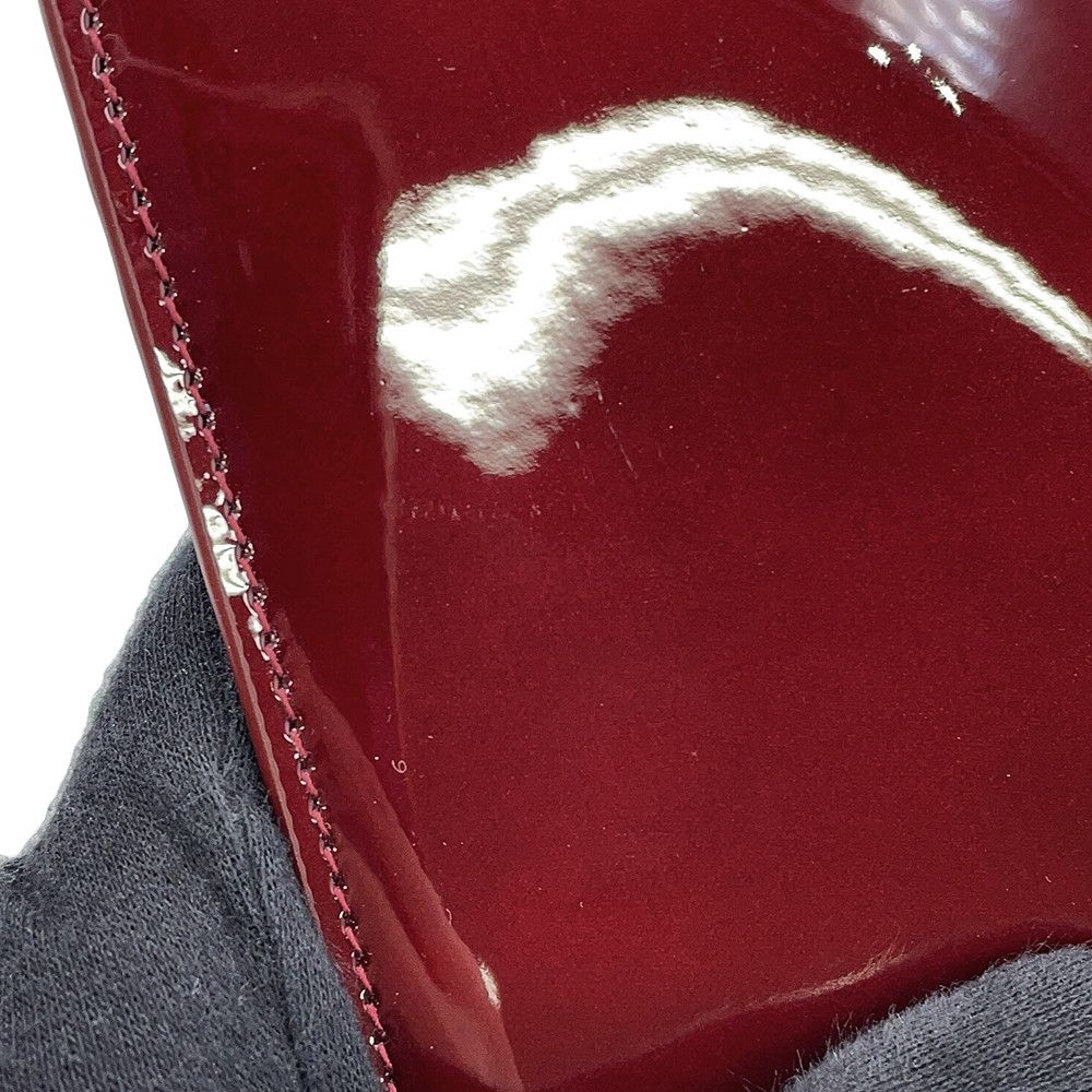 Saint Laurent Paris Bifold Wallet Cles Git Card Patent Leather — view 7