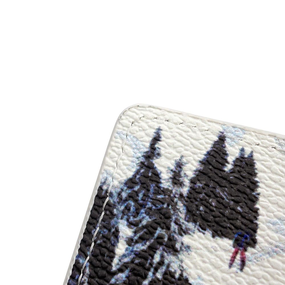 Louis Vuitton Card Case Monogram Organizer de Poche White — view 5