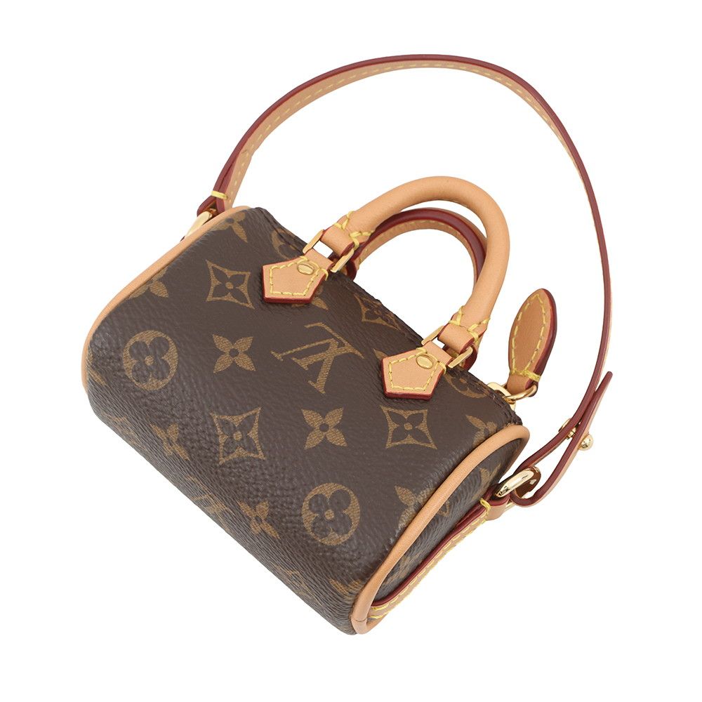 Louis Vuitton Bag Charm Monogram Micro Speedy — view 3