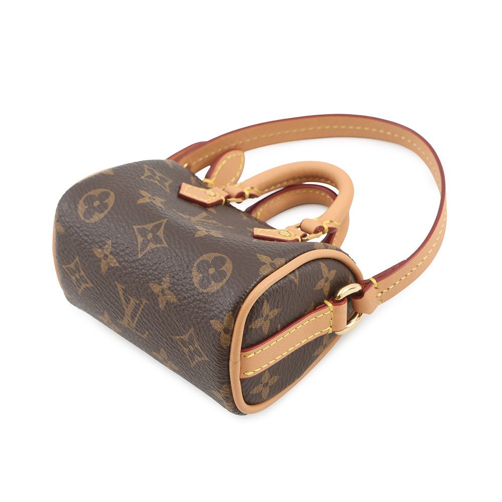 Louis Vuitton Bag Charm Monogram Micro Speedy — view 2