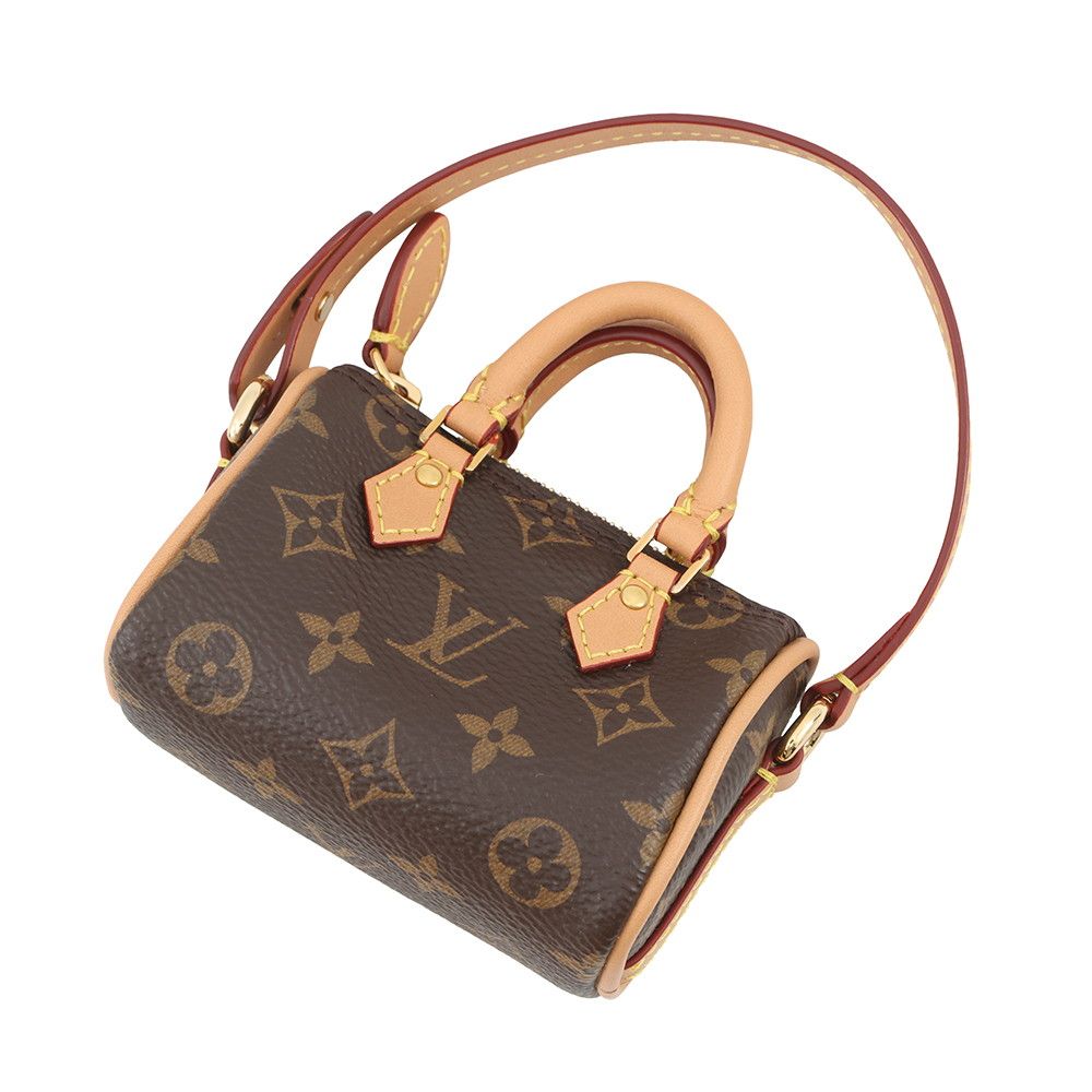 Louis Vuitton Bag Charm Monogram Micro Speedy