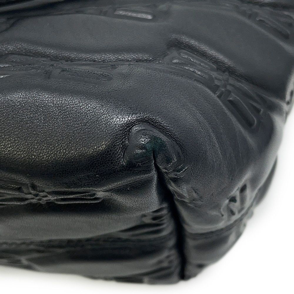 Balenciaga Handbag Signature BB Monogram Small 2-Way Shoulder Black — view 8