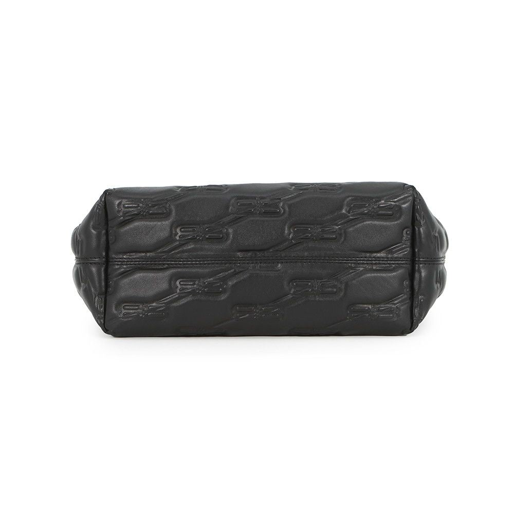 Balenciaga Handbag Signature BB Monogram Small 2-Way Shoulder Black — view 3