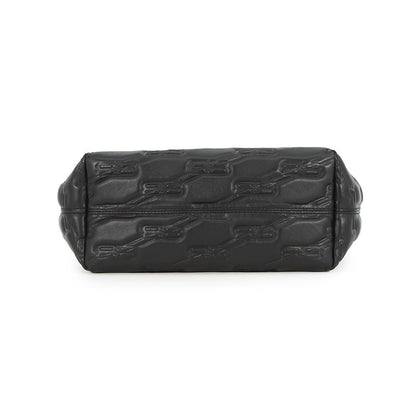 Balenciaga Handbag Signature BB Monogram Small 2-Way Shoulder Black — view 3
