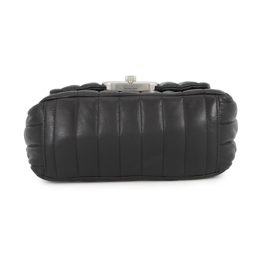 Balenciaga Shoulder Bag Monaco Small Leather Black — view 3