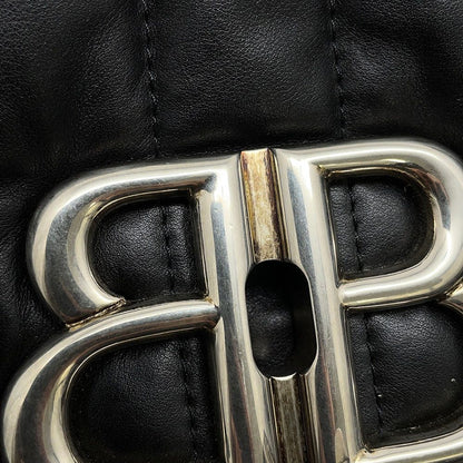 Balenciaga Shoulder Bag Monaco Small Leather Black — view 8