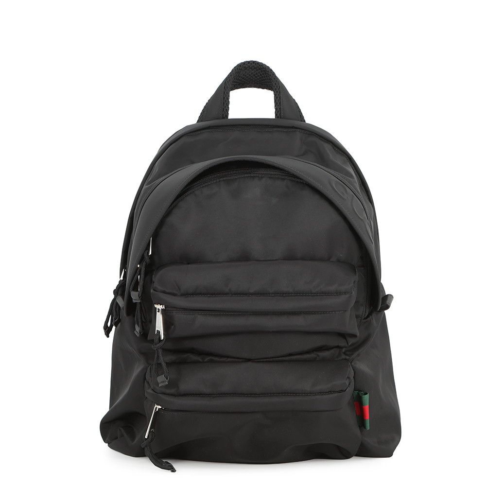 Gucci Sherry Line Backpack Nylon Black