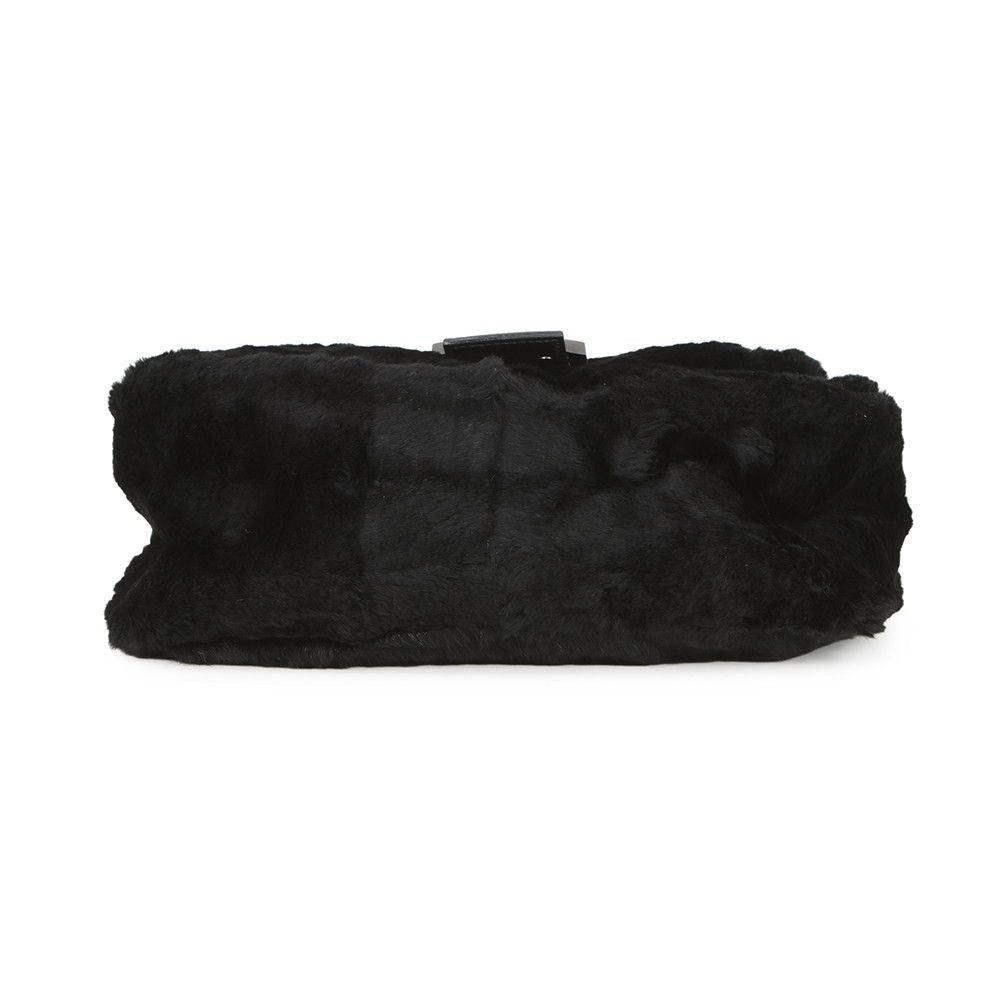 Fendi Mamma Bucket Shoulder Bag Black — view 3