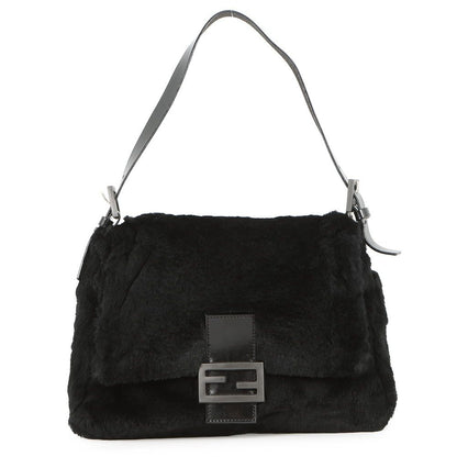 Fendi Mamma Bucket Shoulder Bag Black